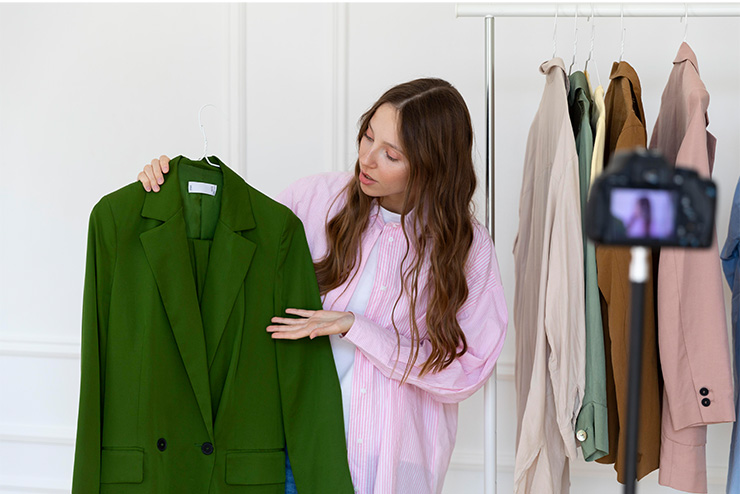 عکاسی از لباس برای اینستاگرام