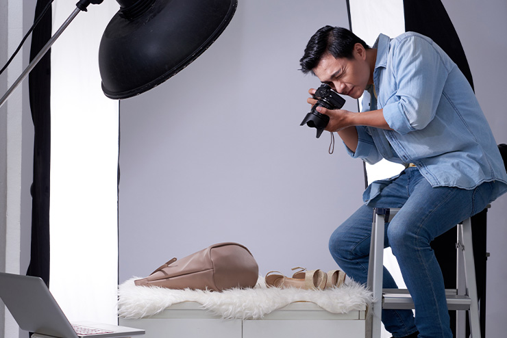 عکاسی محصولات فروشگاهی آنلاین
